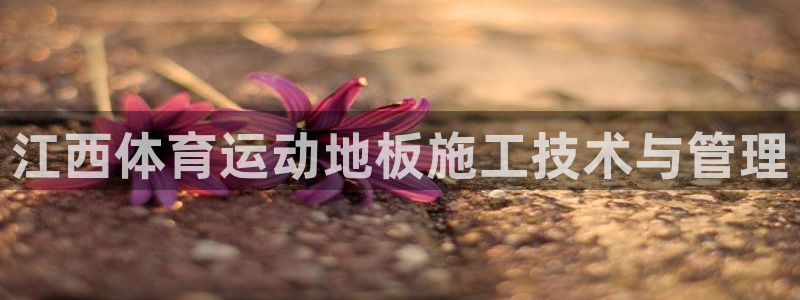 熊猫体育v3.新网页.org：江西体育运动地板施工技术与管理